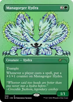 Managorger Hydra (Foil Etched) -Foil Near Mint MTG Secret Lair - Image 1