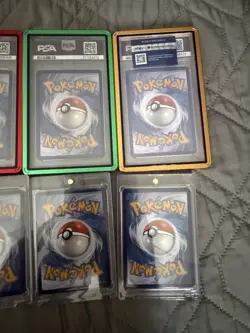 Lot Of PSA8 + raw Pokemon Red And Blue Collection Promo Cards - Image 4