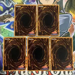 Yugioh TCG E-HERO YSD2 Vending Machine Version Normal Parallel 5 Cards Lot EX/LP - Image 2