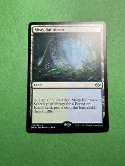 **Misty Rainforest** ~Modern Horizons 2~ MTG: Magic, Light Play (LP) - Image 2