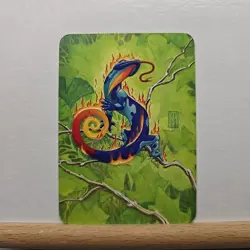 Lava Salamander FOIL Exceptional Sorcery Contested Realm BETA - Image 2