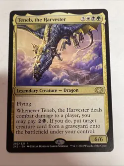 Teneb, the Harvester Double Masters 2022 #282 Rare - Image 1