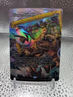 Plague of Vermin (Borderless) Teenage Mutant Ninja Turtles Source Material... - Image 1