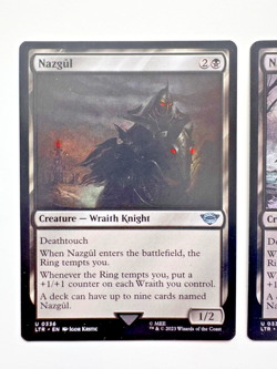 Nazgul x2 – Lord of the Rings MTG – Non-Foil – NM – Different Art - Image 2