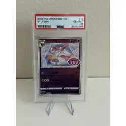 Sylveon Stamped 0912/15 Pokemon Gem Pack Vol. 2 Simplified Chinese PSA 10 Stamp - Image 1