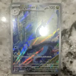 Pokemon Dragonair 181/165 Scarlet & Violet 151 Illustration Rare Holo 100 HP - Image 1