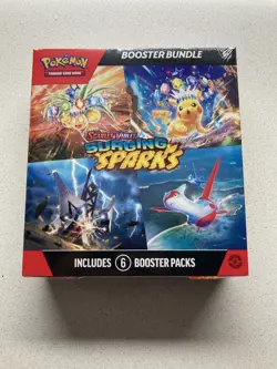 Pokemon TCG Scarlet & Violet Surging Sparks Booster Bundle - Image 1