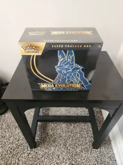 Pokemon Mega Evolution Lucario ETB Elite Trainer Box Factory Sealed New - Image 1