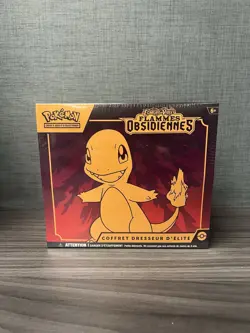 Pokemon ETB Coffret Dresseur d'Elite Ecarlate et Violet Flammes Obsidiennes - Image 1