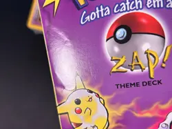Pokemon Zap! Theme Deck Opened with Sealed Cards Mewtwo - Image 2