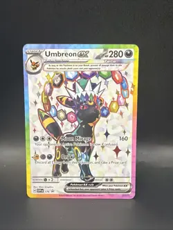 Pokemon Umbreon EX SVP 176 Premium Figure Collection Black Star Promo - Image 1