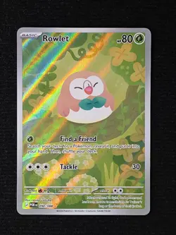 Pokemon Rowlet 90/88 Illustration Rare Perfect Order - NM - Image 1