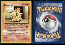 ✰ CYNDAQUIL 57/111 COMMON NEO GENESIS POKEMON ✰ DMG - Image 1