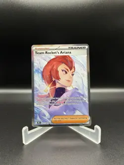 Team Rocket's Ariana Secret Rare #237/182 2025 Pokemon S&V Destined Rivals- NM - Image 1