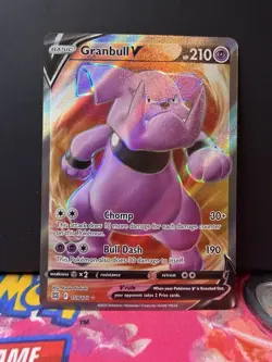 Pokemon TCG Granbull v Holo Ultra Rare - Image 1