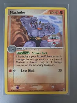 Machoke 41/101 Hidden Legends / Stamped State Championship NM POKEMON 2004 - Image 1