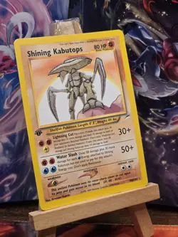2002 Pokemon Neo Destiny 1st Edition Shining Kabutops 108/105 Light crease - Image 3