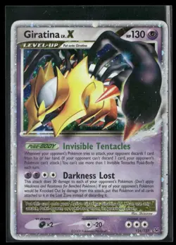 2009 Pokemon Platinum Ultra Rare Giratina Lv.X 124/127 - Image 1