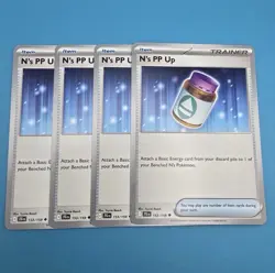 4x N's PP Up 153/159 x4 - Journey Together - Pokemon TCG - Playset - Image 1