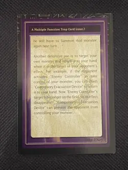 YuGiOh! - Tip Card #27 Of 50 DR2-EN27 Dark Revelation Volume 2 Lightly Played - Image 2