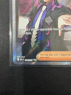 Pokemon Boss's Orders Corbeau Trainer Supporter Full Art Ultra Rare ASC 256/217 - Image 3