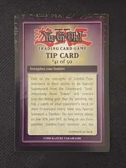 YuGiOh! - Tip Card #41 Of 50 DR2-EN41 Dark Revelation Volume 2 Lightly Played - Image 1
