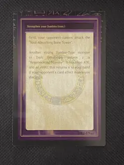 YuGiOh! - Tip Card #41 Of 50 DR2-EN41 Dark Revelation Volume 2 Lightly Played - Image 2