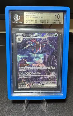 2025 Pokemon Scarlet Violet White Flare #169 Hydreigon Ex SIR BGS 10 PRISTINE - Image 1