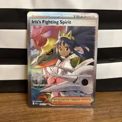 Iris's Fighting Spirit 292 / 217 SIR Pokemon Ascended Heroes NM - Image 1