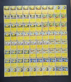 80*Lot Pokemon TCG S-Chinese with 10 different Pikachu JD90 - Image 1