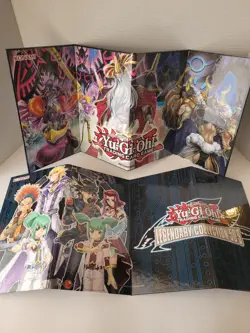 YuGiOh! Legendary Collection 5D'S 2pc Play Mats Only - Image 1
