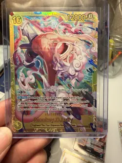 Bandai One Piece Card Game Foil Leader & Character Lot OP15 Rebecca Luffy Robin - Image 2