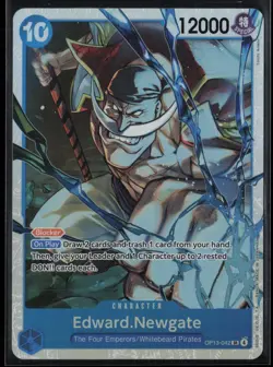 Edward.Newgate OP13-042 One Piece Carrying On His Will Super Rare Near Mint - Image 1