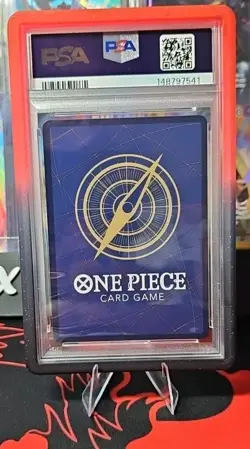 2025 ONE PIECE STARTER DECK ST21-EX GEAR 5 ALTERNATE ART #003 SANJI PSA 10 - Image 2