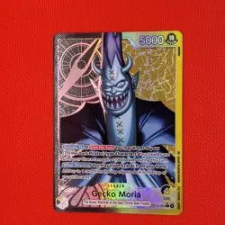Bandai One Piece Gecko Moria OP14-080 Leader Foil One Piece Alt Art - Image 1