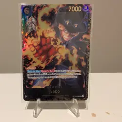 Sabo (Store Treasure Cup 2025) OP13-120 One Piece Promotion Cards Foil sealed - Image 1
