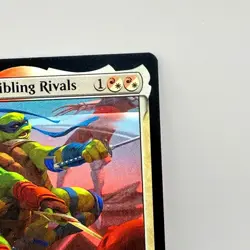 MTG Raph & Leo Sibling Rivals Foil 0166 TMNT Rare Magic Card - Image 3