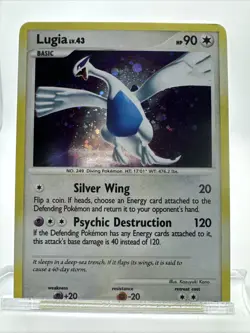 Pokemon Lugia Card 14/132 Secret Wonders Holo Rare LP - Image 1
