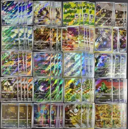100 Lot All AR Pokemon Chinese Card Art Rare Sandygast Houndour Pidgey NE40 - Image 1