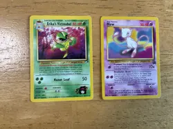 Mew 8/53 Promo - Black Star -with 9 other cards..good bargain Erikas Victreebel - Image 2