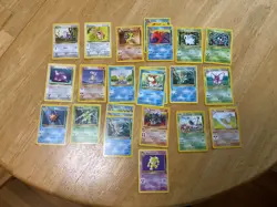 mixed lot of foreign pokemon cards 23 pieces - Image 1