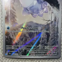 Pokemon TCG Snom SV05 Temporal Forces Holo Rare 168/162 Basic 2024 Card - Image 3
