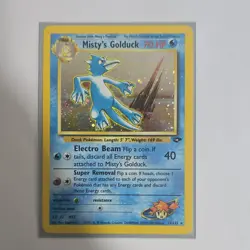 Pokemon Misty's Golduck 12/132: Gym Challenge Holo Rare 70 HP Stage 1 Card - Image 1