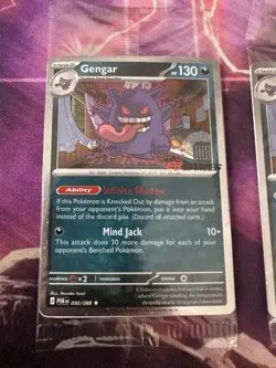 Gengar (3x) #050/088 - EB Games Promo - English SEALED Pokemon TCG Promo Card - Image 2