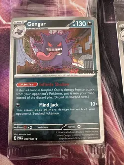 Gengar (3x) #050/088 - EB Games Promo - English SEALED Pokemon TCG Promo Card - Image 3