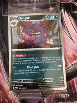 Gengar (3x) #050/088 - EB Games Promo - English SEALED Pokemon TCG Promo Card - Image 4