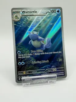 Pokemon TCG Wartortle Scarlet & Violet 151 Secret Illustration Rare Card 171/165 - Image 1