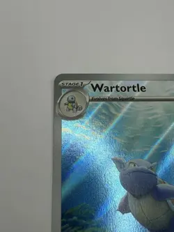 Pokemon TCG Wartortle Scarlet & Violet 151 Secret Illustration Rare Card 171/165 - Image 3