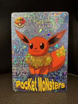 1996/1999 HOLO-FOIL PRISM POCKET MONSTER 8 CARD LOT EEVEE, PIKACHU… LP-NM! 🔥🔥 - Image 3