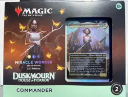 MTG NM Miracle Worker Commander Deck Sealed Unopened - Image 1